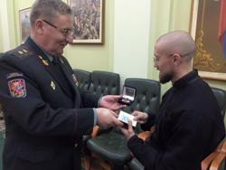 Капелана УГКЦ нагороджено орденом за заслуги перед Національною академією сухопутних військ.(ФОТО)